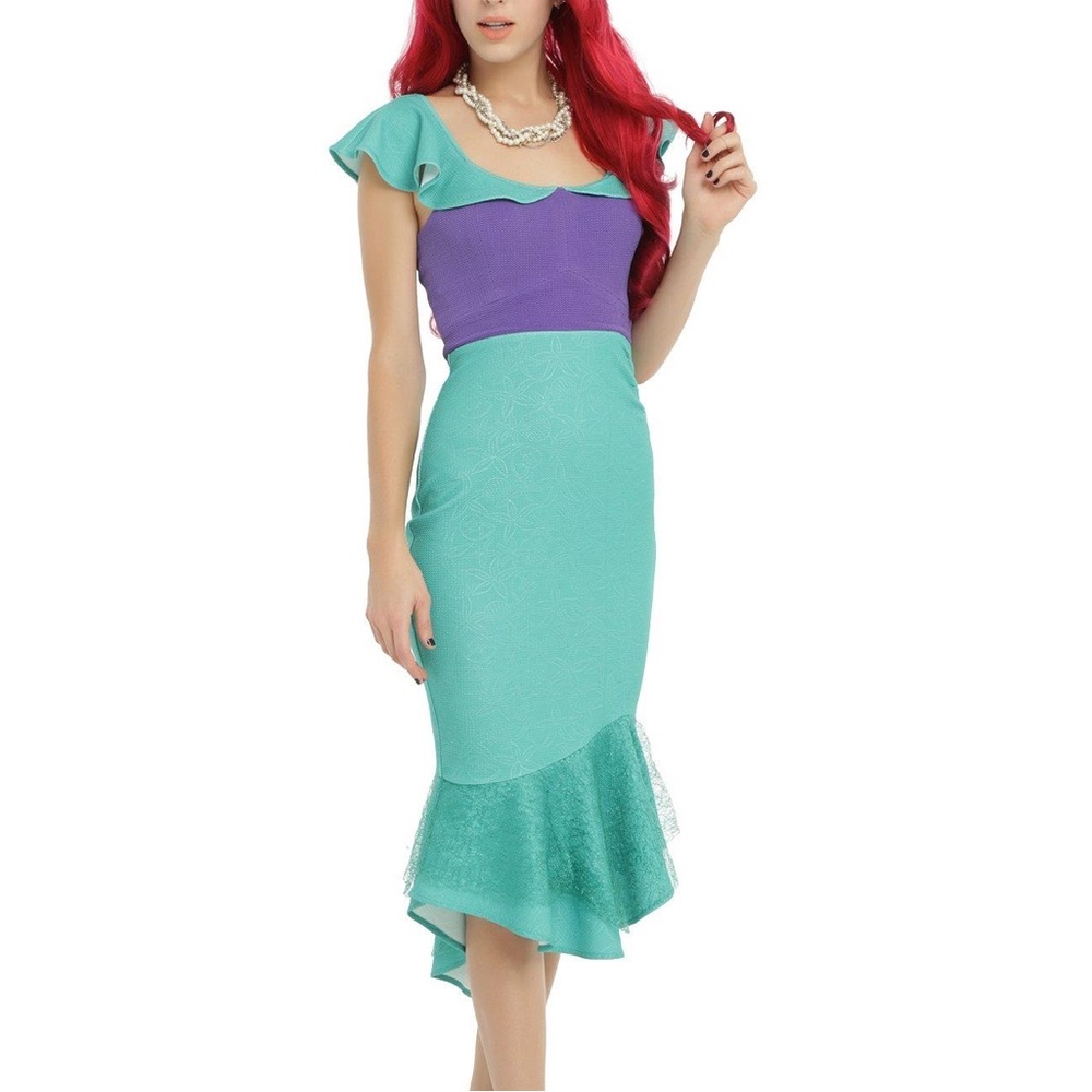 The Little Mermaid Cosplay Dress 🧜🏾‍♀️